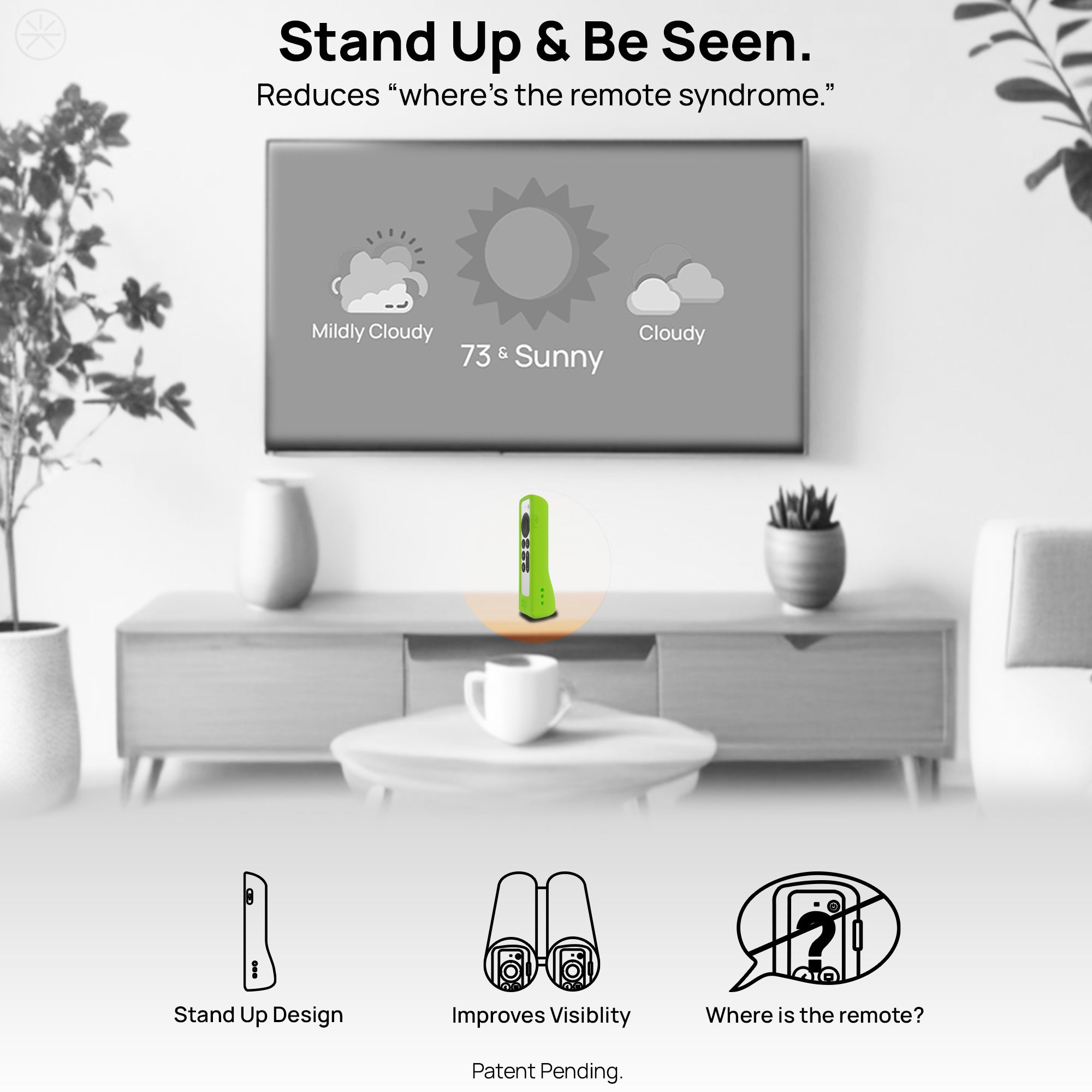 GripStand™ Siri Remote