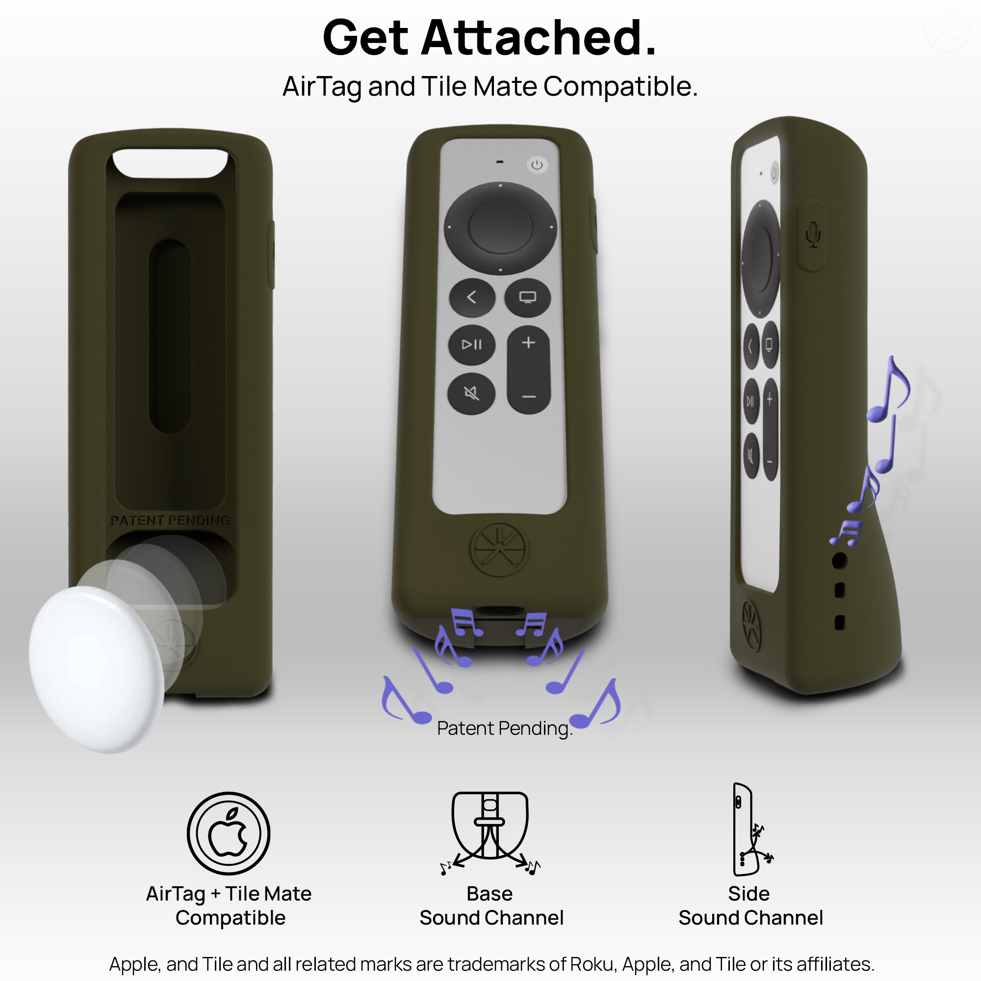 GripStand™ Siri Remote