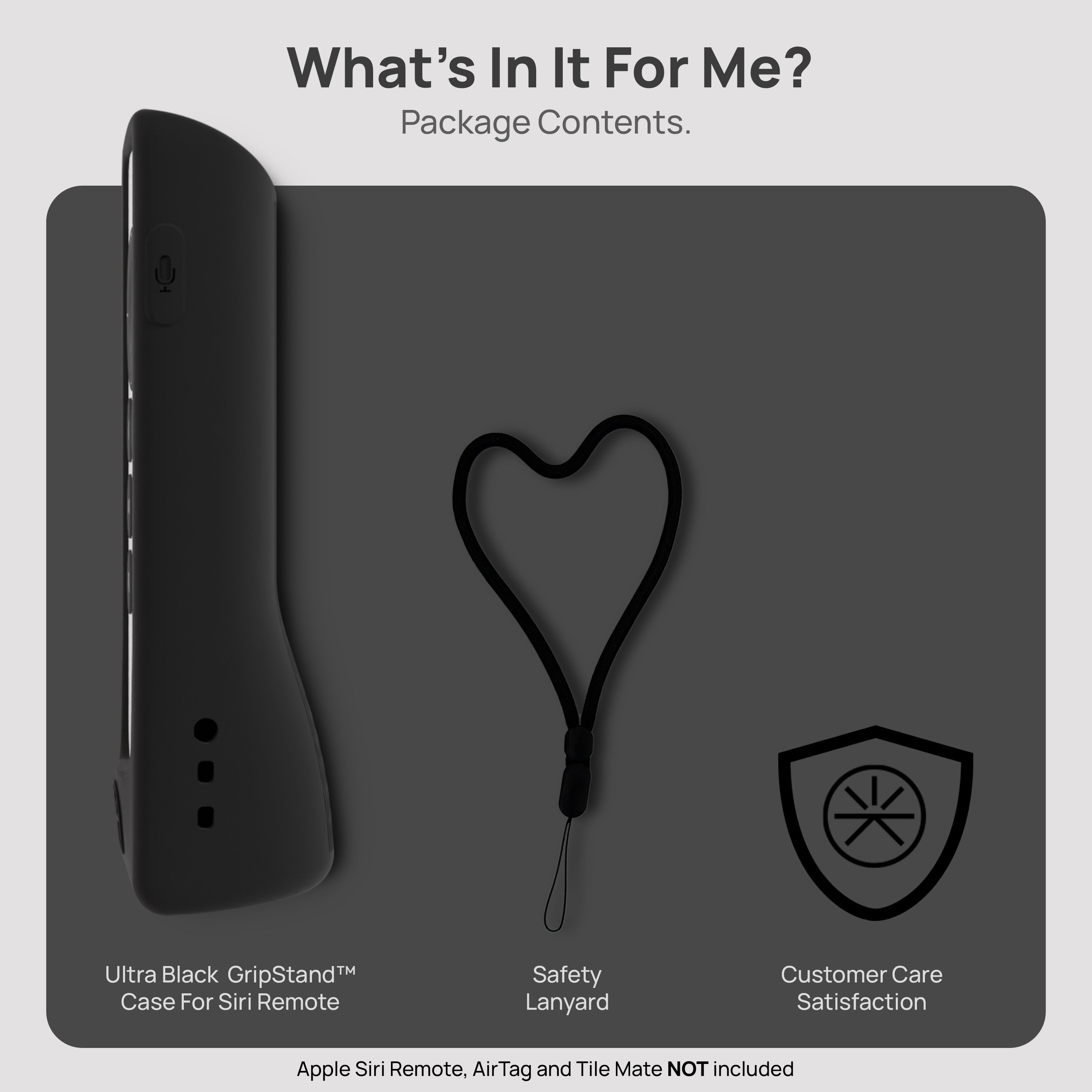 StandShield™ Siri Remote