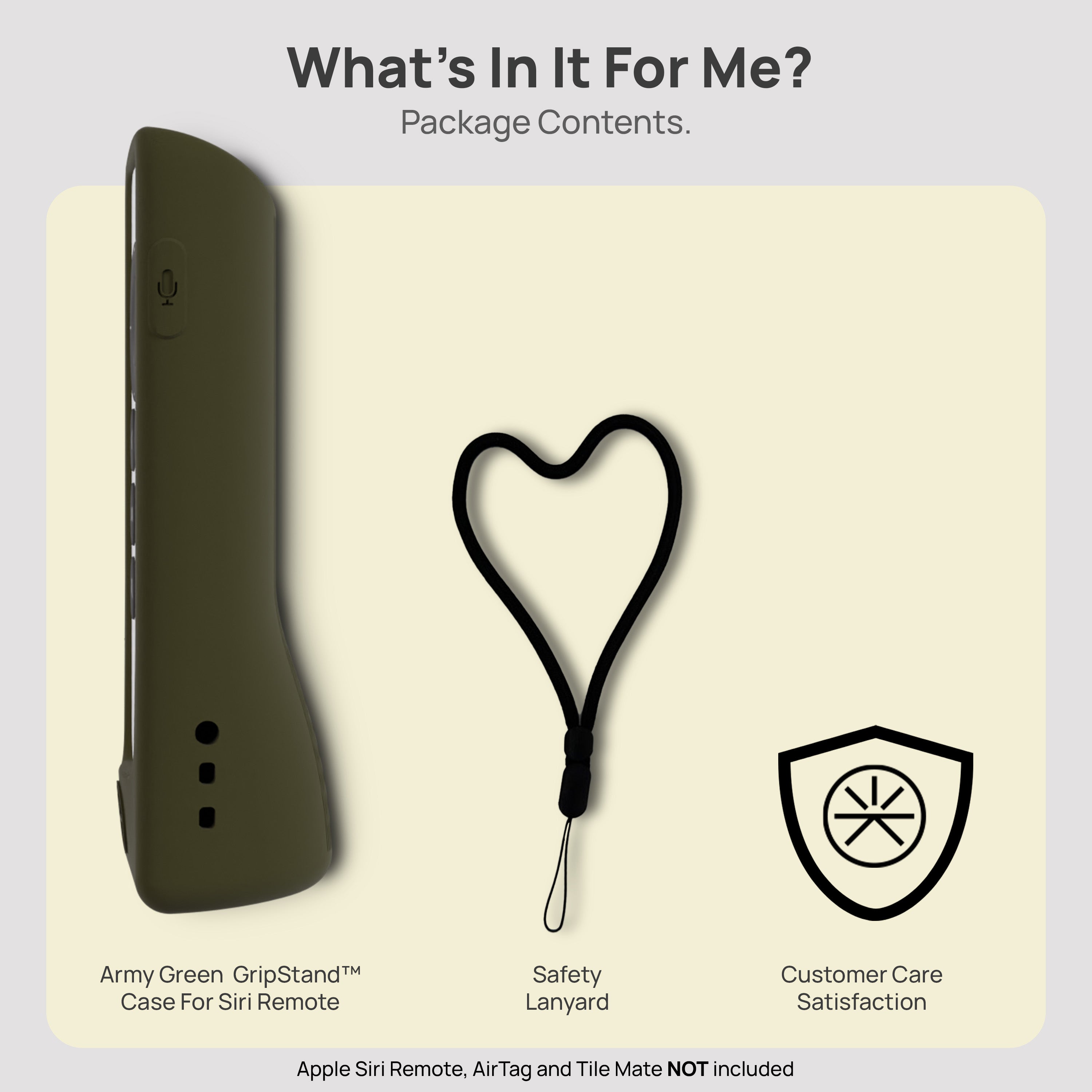 StandShield™ Siri Remote