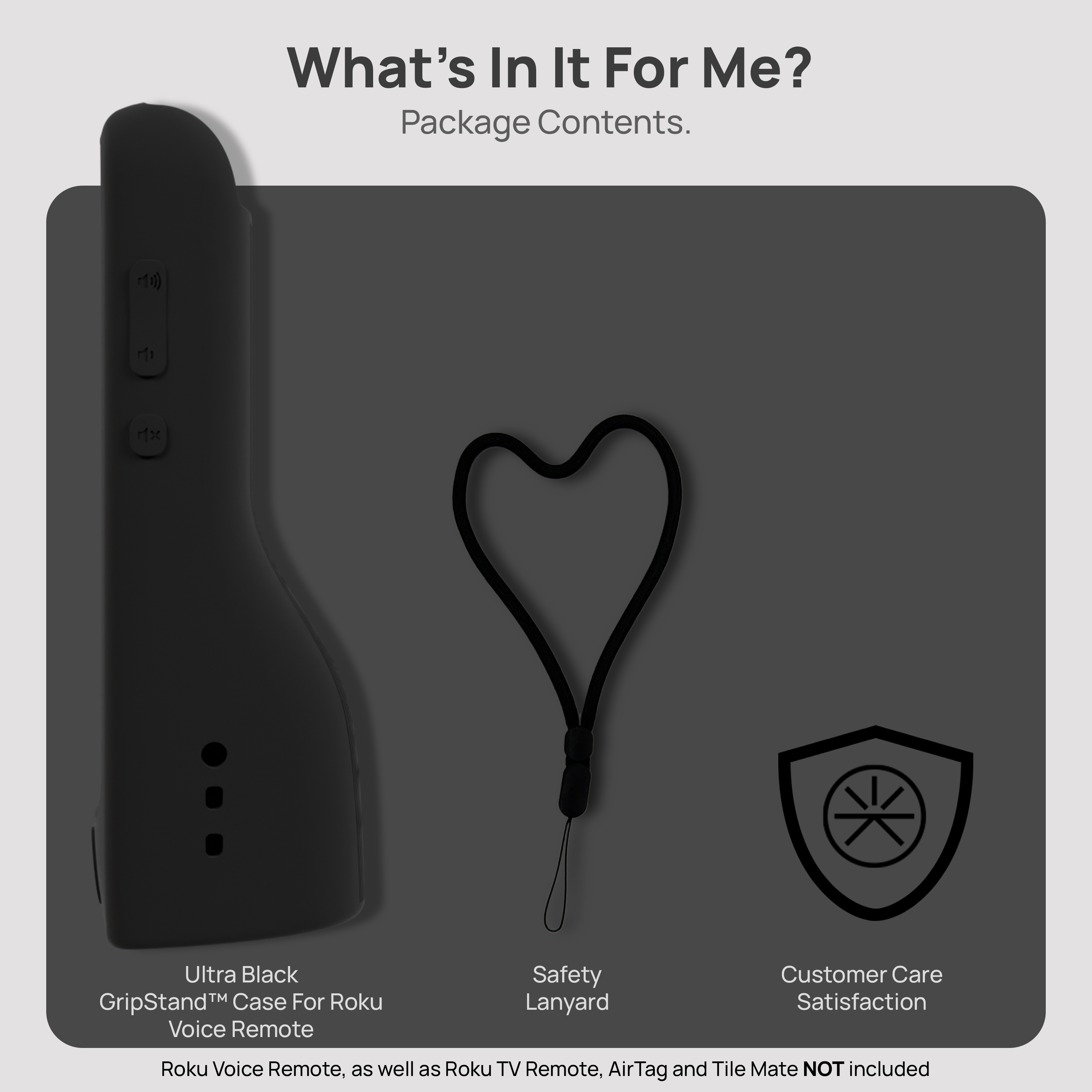 StandShield™ Roku Voice Remote Case