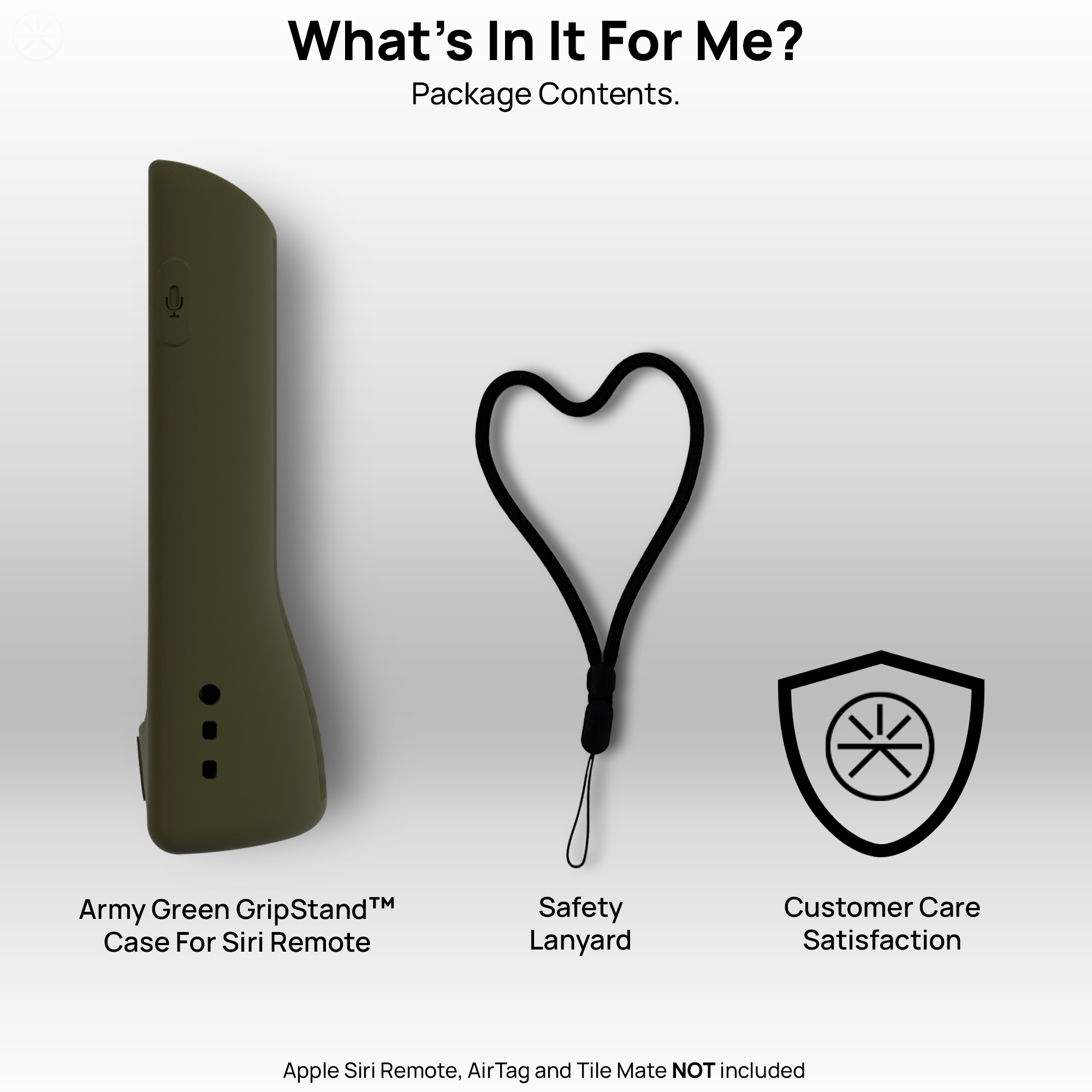 GripStand™ Siri Remote