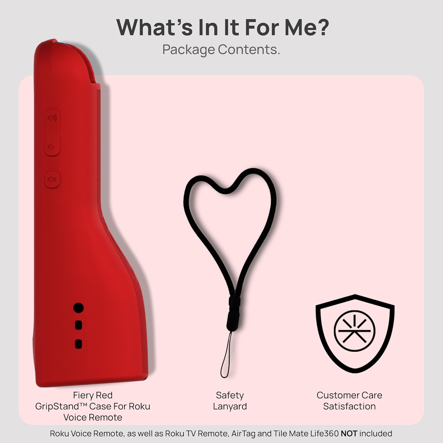 GripStand™ Roku Voice Remote Case