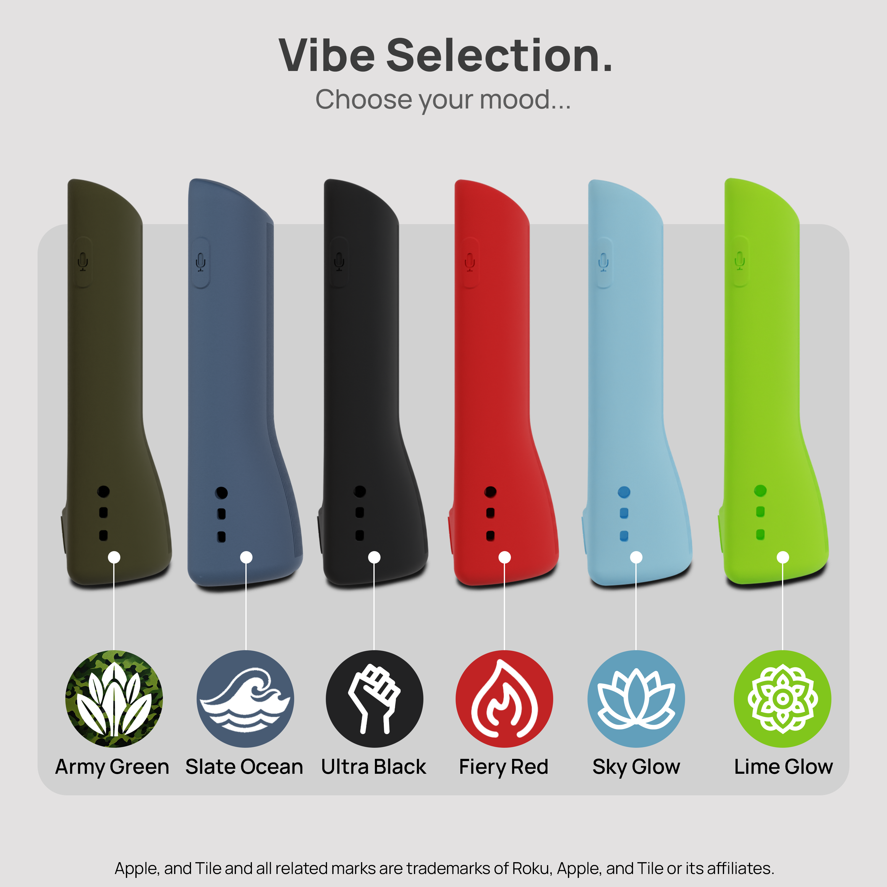 GripStand™ Scratch-Resistant Silicone Remote Cover for Siri Apple TV - 73&Sunny