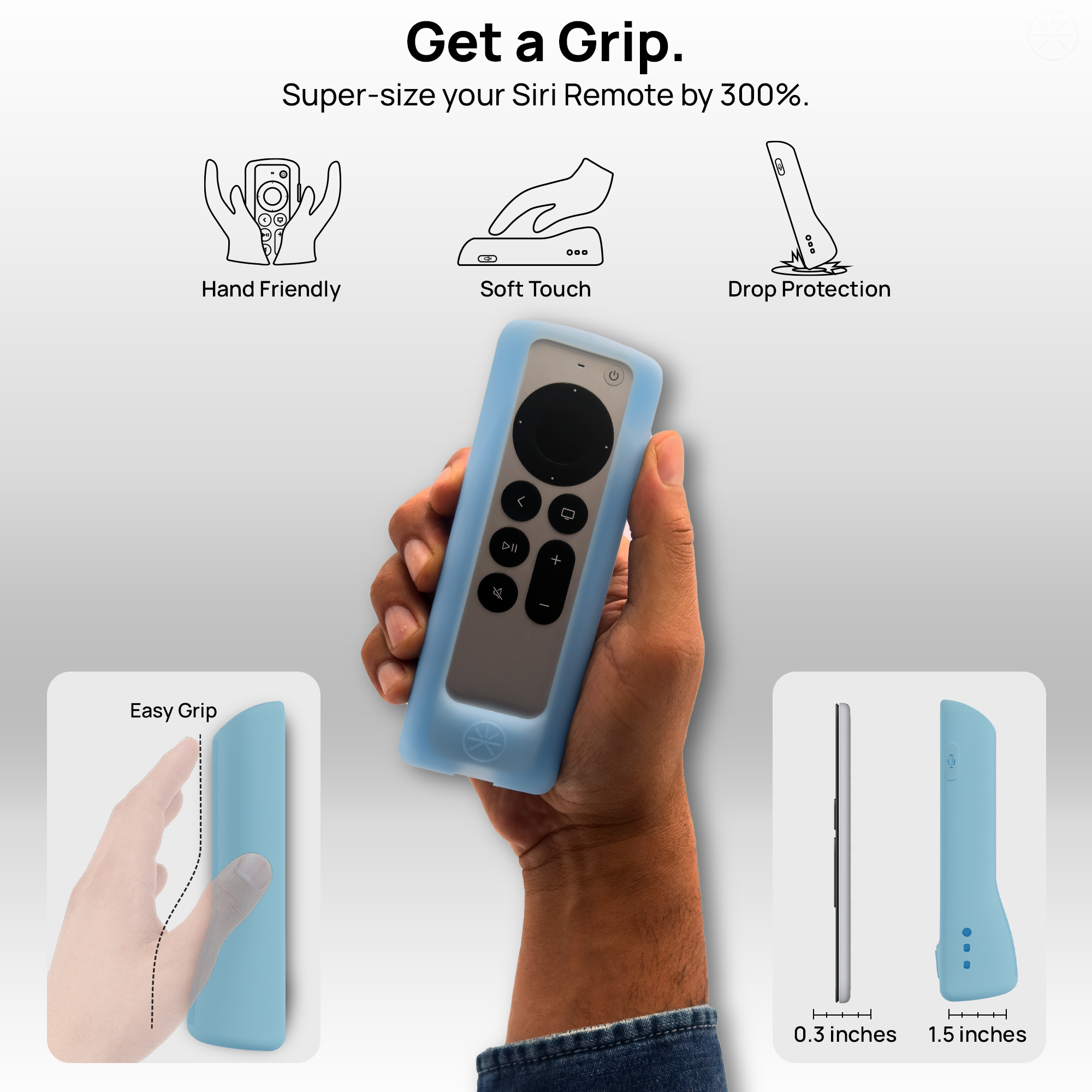 GripStand™ Siri Remote
