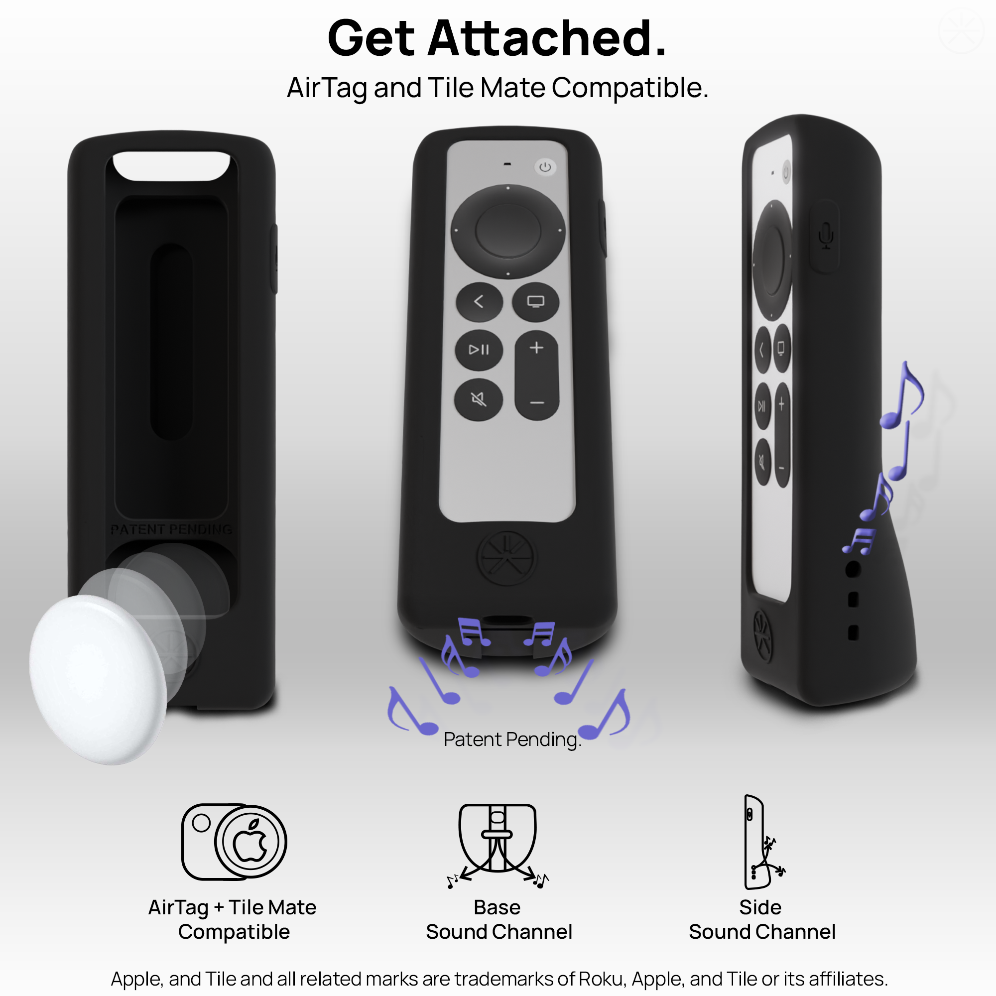 GripStand™ Siri Remote